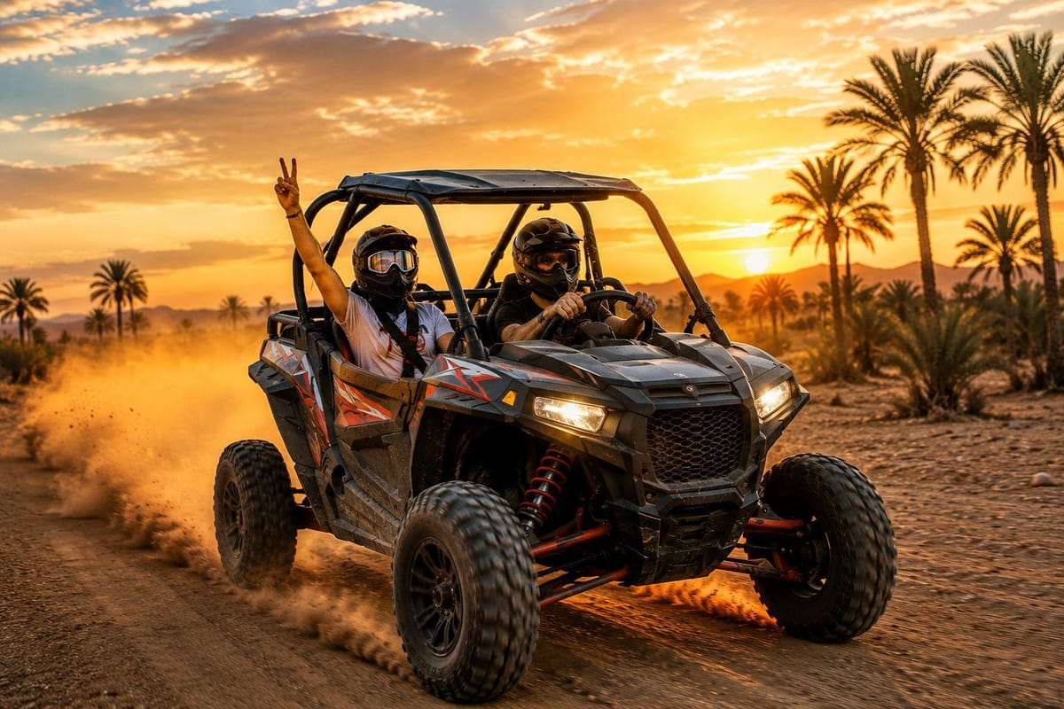 2 Stunden Abenteuer im Buggy durch den Palmenhain von Marrakesch — photo 2 of 15