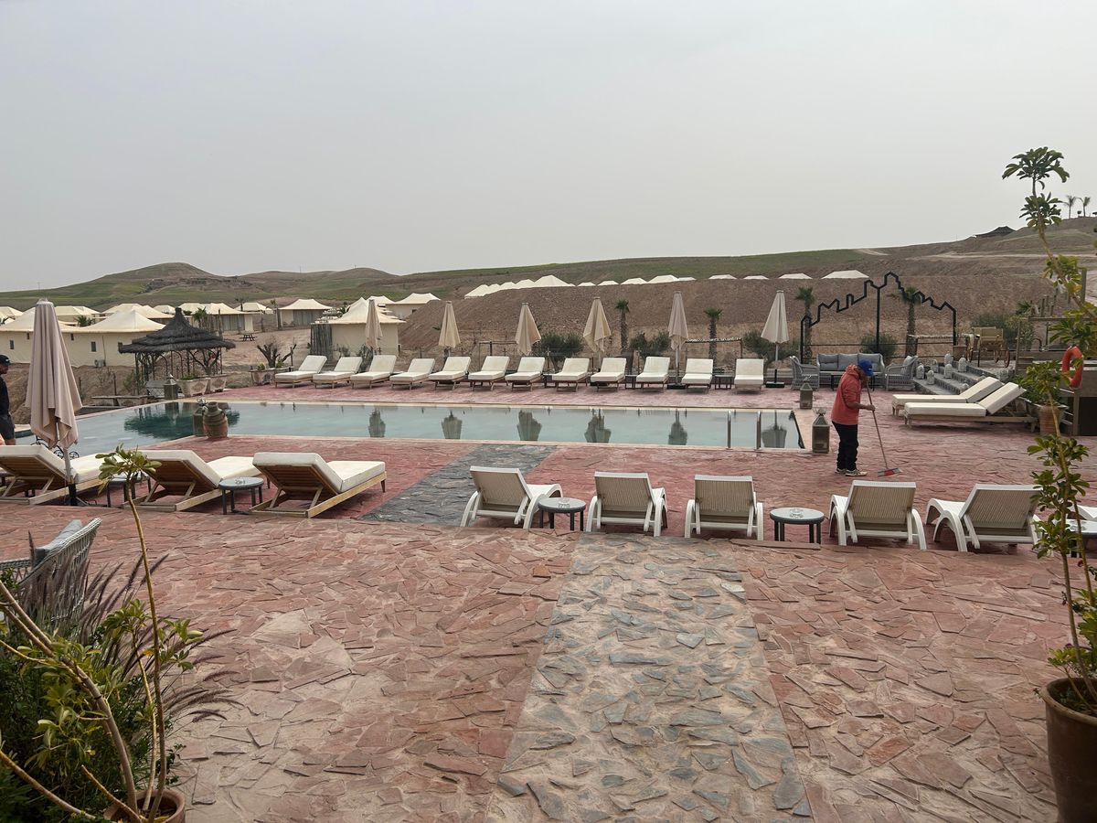 Agafay-Wüste: Familien-Schwimmbecken-Erlebnis, Abendessen in Agafay — photo 2 of 7
