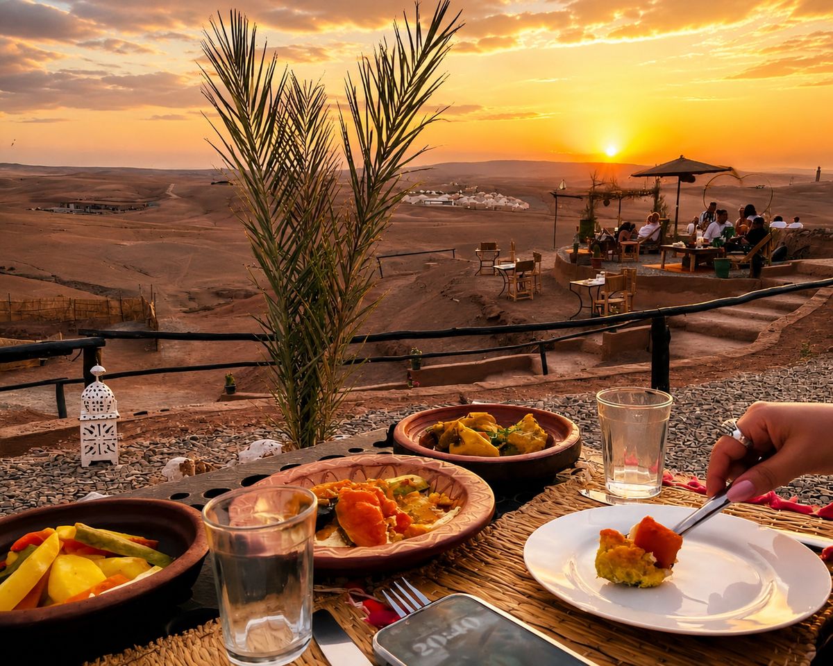 Marrakesch: Magisches Abendessen im Abendrot der Agafay-Wüste & Sternenbeobachtung — photo 2 of 15