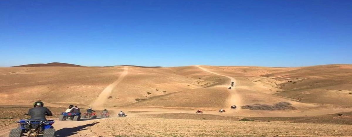 Marrakech: giro in quad al tramonto nel deserto di Agafay, giro in cammello e cena — photo 2 of 15