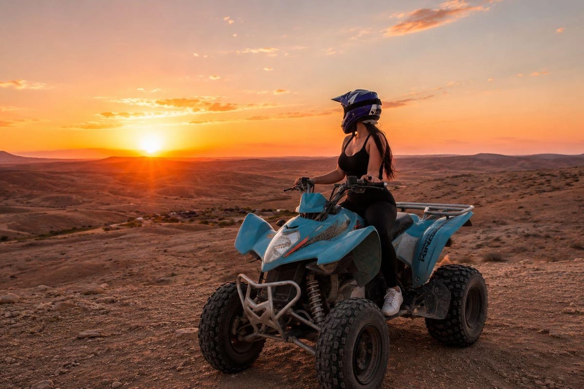 Agafay Avventura al Tramonto: Quad, Cammello, Cena e Spettacolo — photo 2 of 15