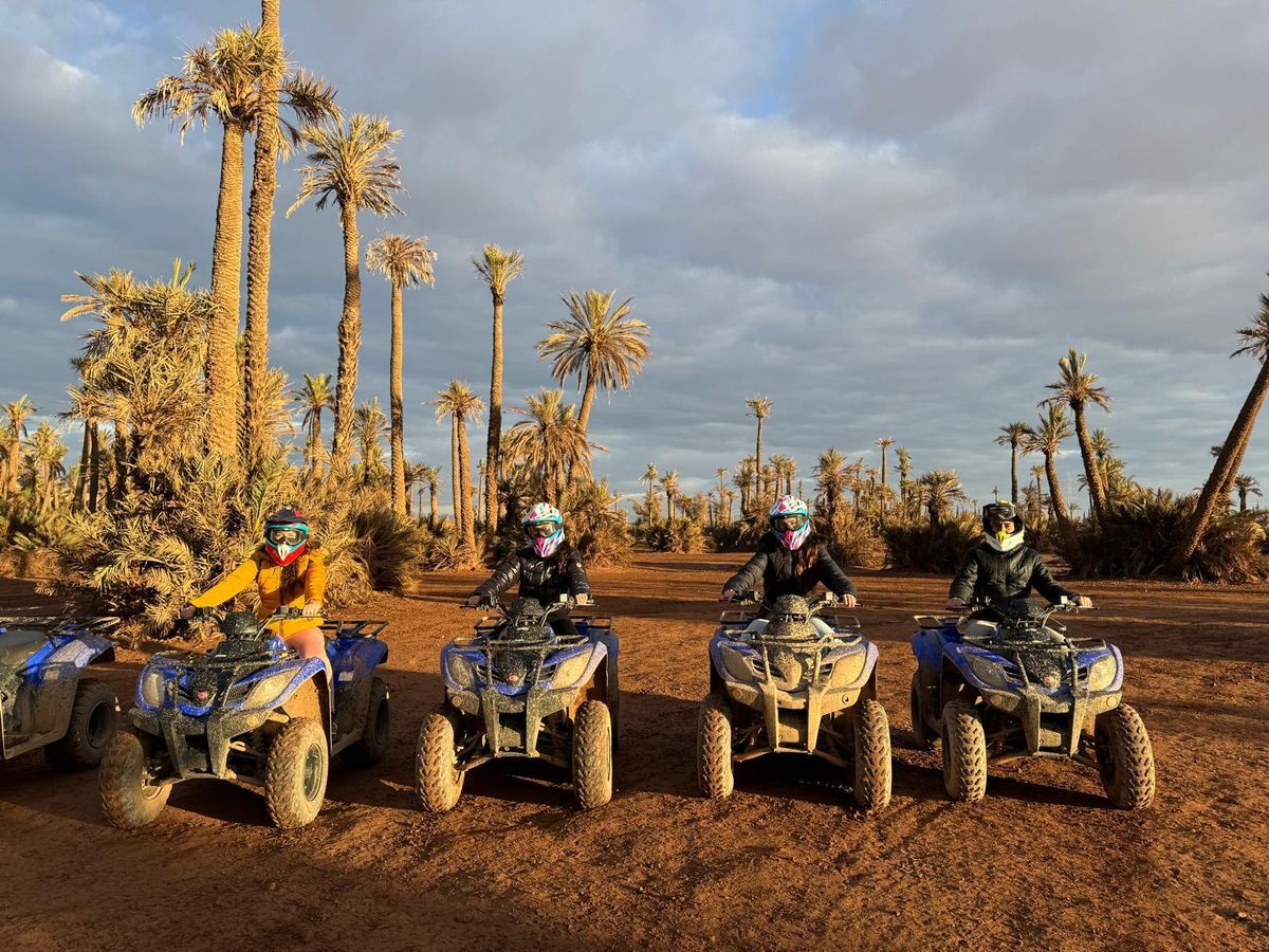 Aventure en quad dans l'oasis de palmiers et Jbilat — photo 2 of 15
