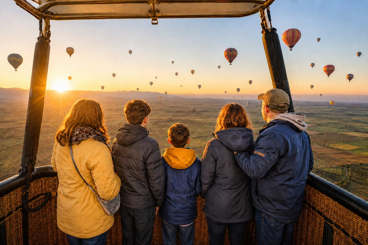 Ballonfahrt, Berber-Frühstück & Flugvideo — photo 2 of 15