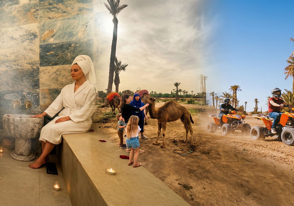 Tagestour mit Kamelreiten, Quad, Hammam und Massage — photo 1 of 15