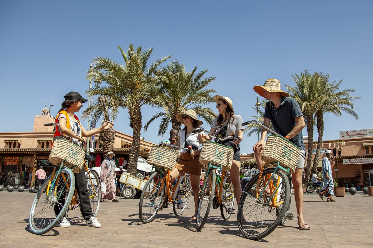 Marrakesch: Kulturelle Fahrradtour mit Gebäck und Tee — photo 1 of 15