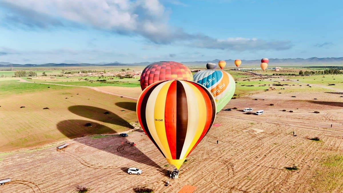 Marrakech: volo in mongolfiera per piccoli gruppi con colazione — photo 2 of 5