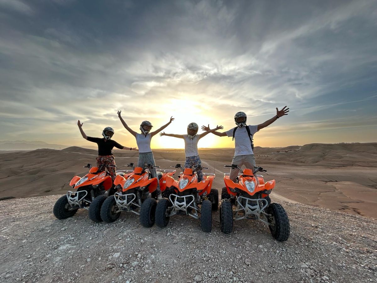 Von Marrakech aus: ATV Quad Bike Tour in der Agafay Wüste — photo 2 of 15