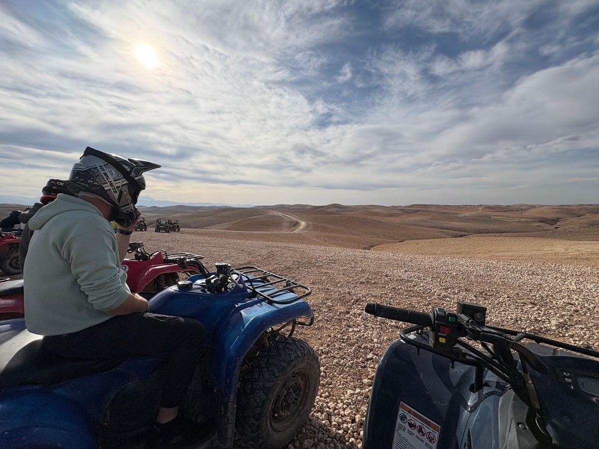 Von Marrakech aus: Premium Agafay Wüste Halbtages-Quad-Biking — photo 2 of 15