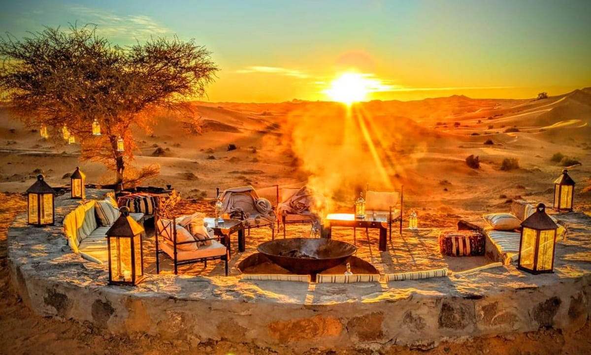 Ab Marrakesch Agafay Wüste Abendessen & Sonnenuntergang, und Kamelritt — photo 2 of 15