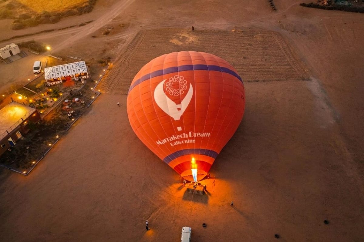 Marrakech: Heißluftballonfahrt mit traditionellem Frühstück — photo 2 of 15