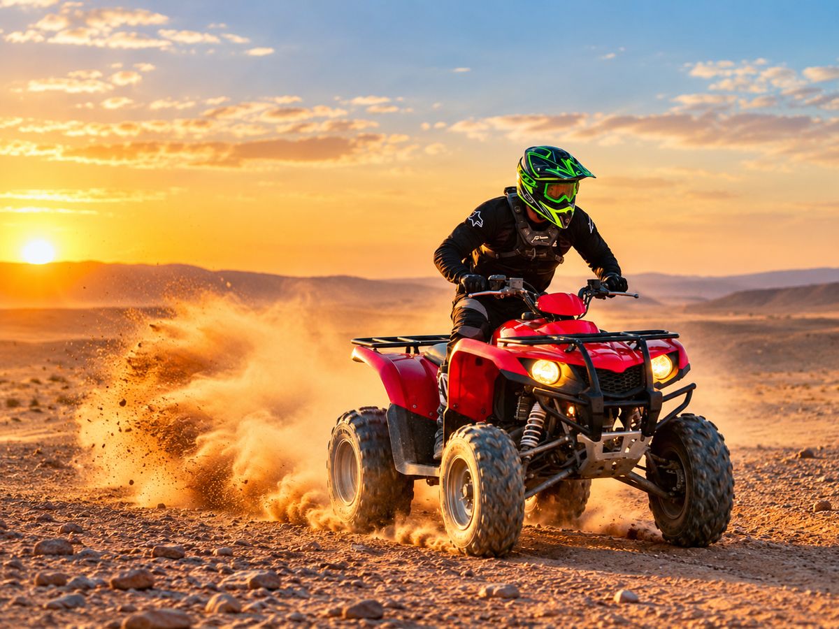 Marrakesch: Quad- und Kamelritt in der Agafay-Wüste mit Dinner-Show — photo 2 of 15