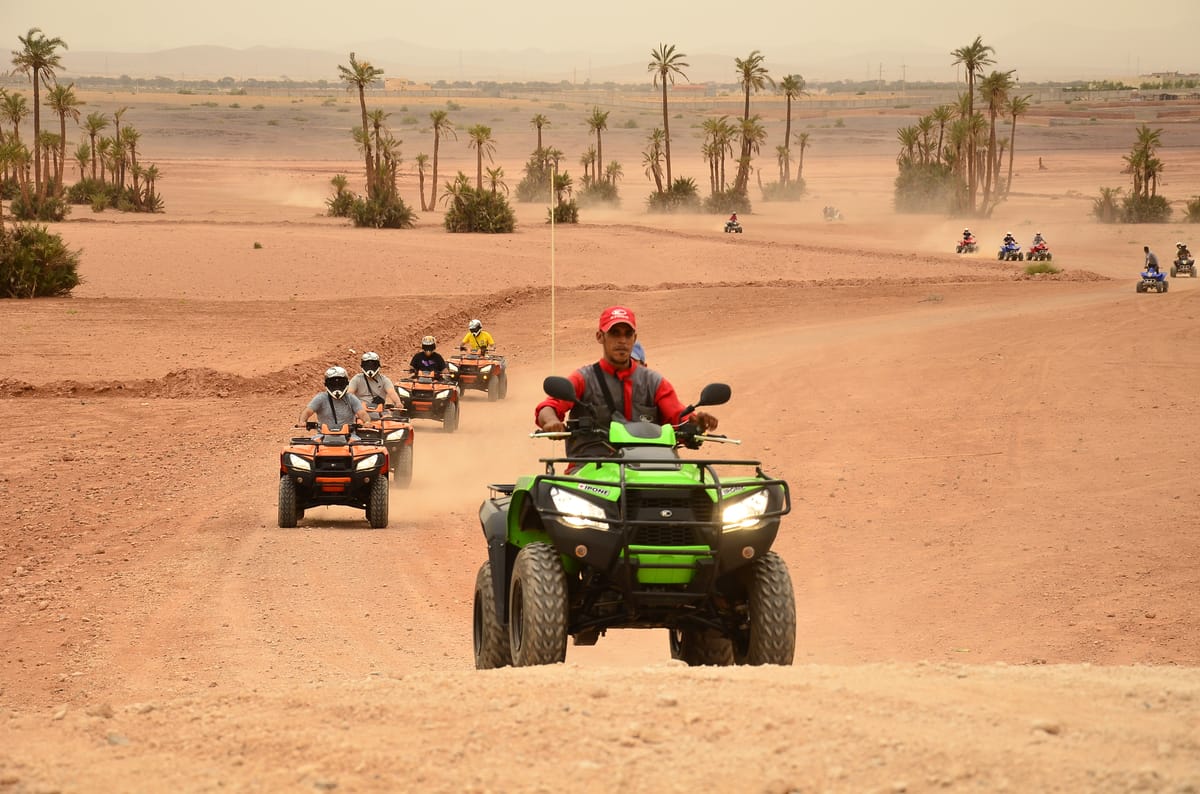Marrakech: Palmeraie Guided Quad Tour mit Teepause — photo 2 of 15