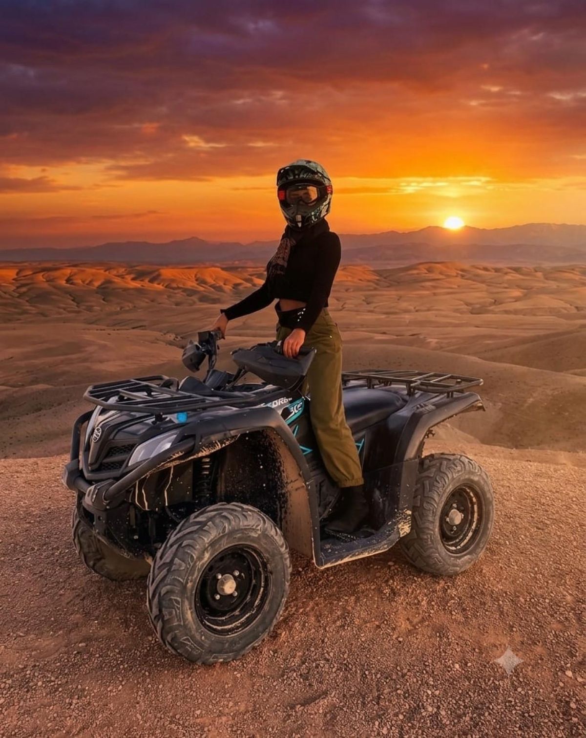 Von Marrakesch nach Agafay: Quad, Kamel und Abendessen mit Feuershow — photo 2 of 15