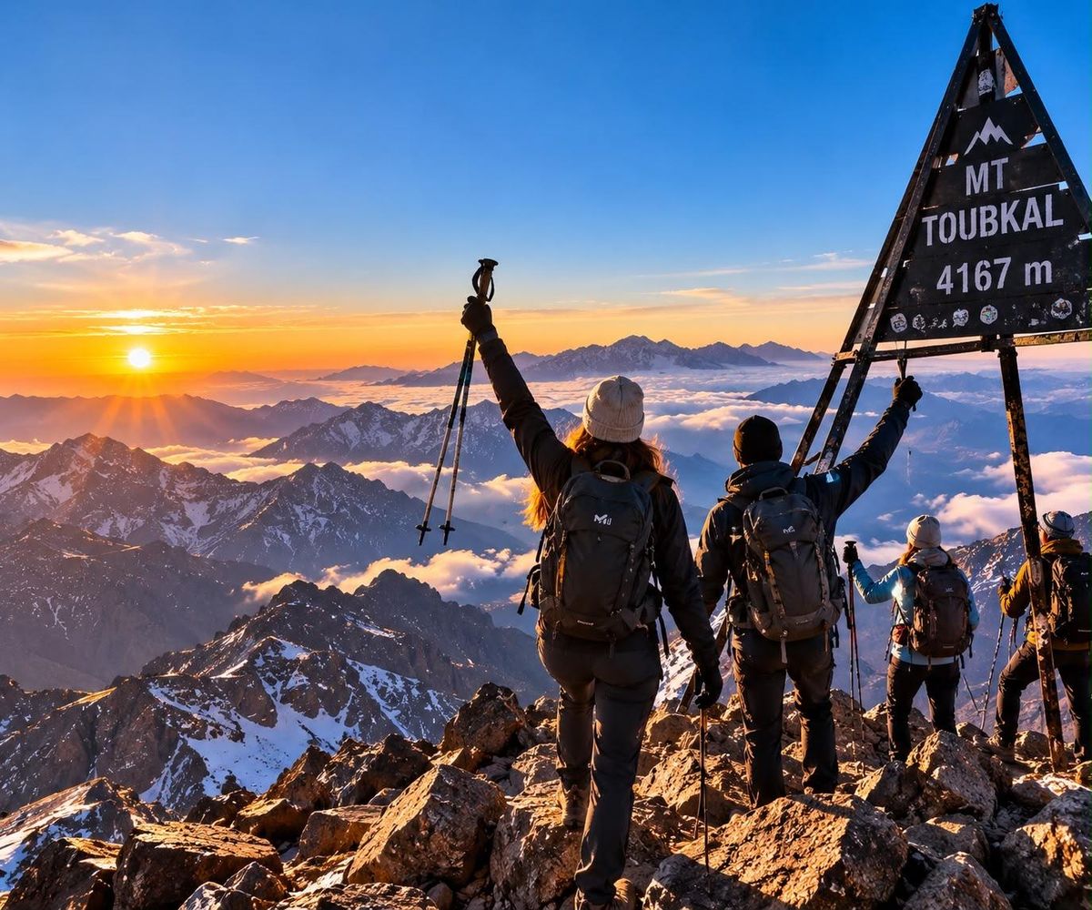 Marrakesch: 2-tägige Trekkingtour auf den Berg Toubkal mit Guide, Verpflegung und Unterkunft — photo 1 of 15
