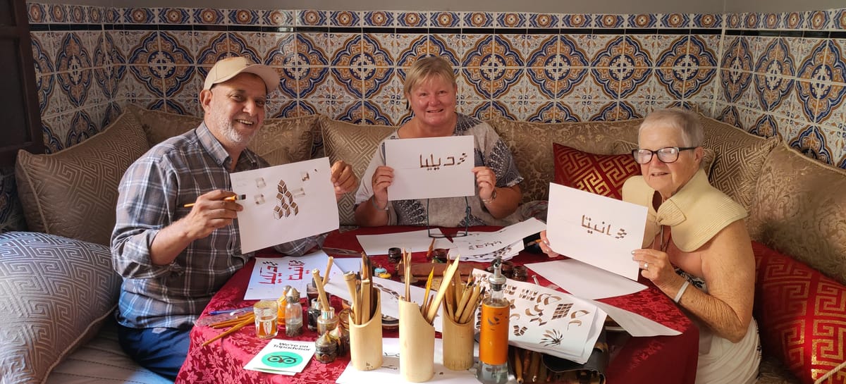 Marrakesch: Arabische Kalligraphie Klasse — photo 2 of 6