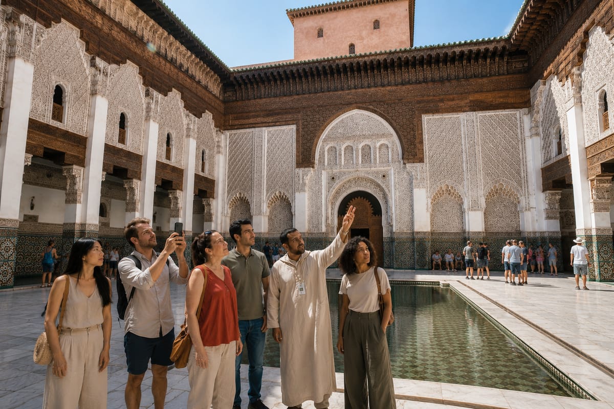 Marrakesch: Bahia Palast, Ben Youssef Medersa & Secret Garden — photo 2 of 15