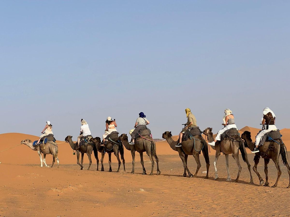 Merzouga: giro in cammello, sandboarding e cena in un campeggio di lusso, opzione con cena — photo 2 of 15