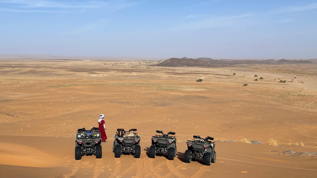 Wüste von Merzouga: 1-stündige Quad-Tour mit Sandboard und Sonnenuntergang — photo 2 of 6