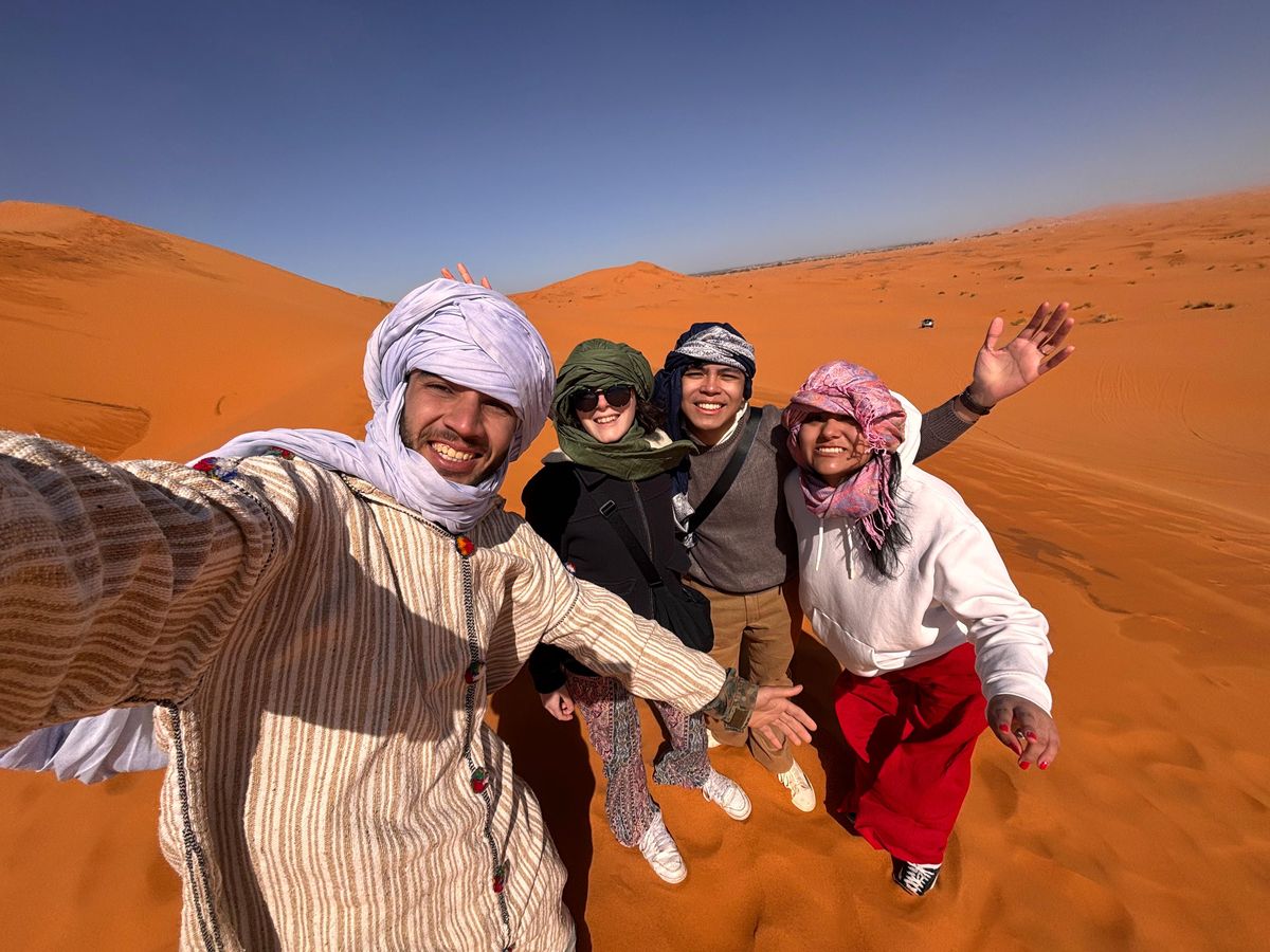 Ausflug mit dem Geländewagen durch die Wüste von Merzouga, Jeep-Sightseeing-Tour durch die Sahara — photo 1 of 8
