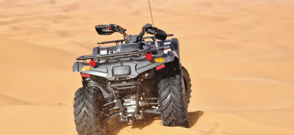 Merzouga: Erg Chebbi Quad-Bike-Erlebnis — photo 2 of 10
