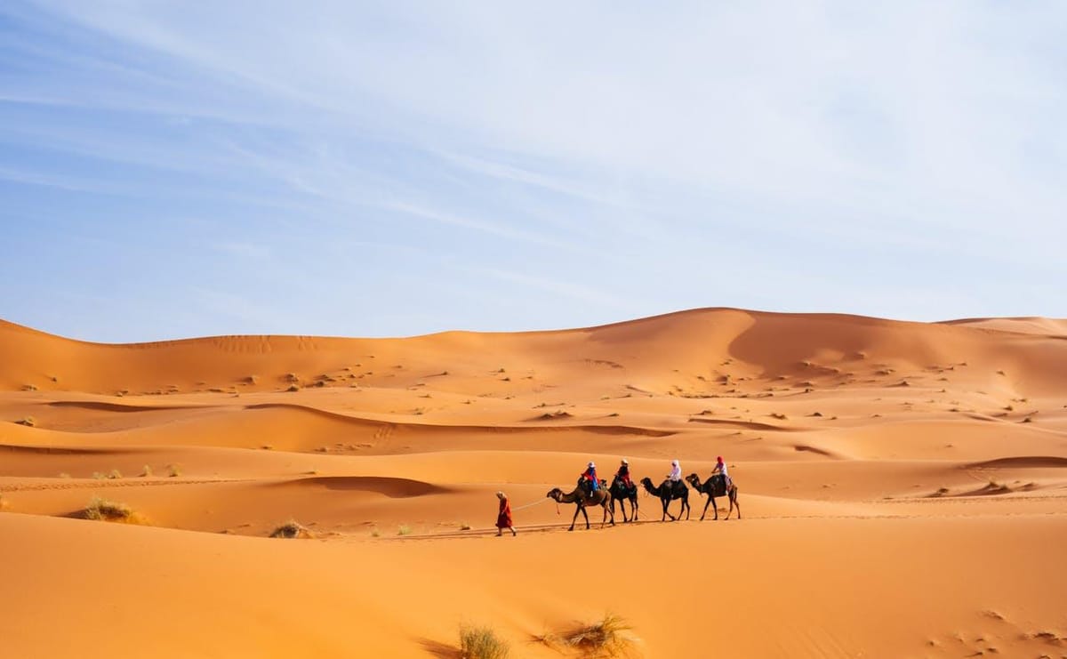 Merzouga au coucher du soleil : balade à dos de chameau dans l’Erg Chebbi (moins touristique) — photo 2 of 4