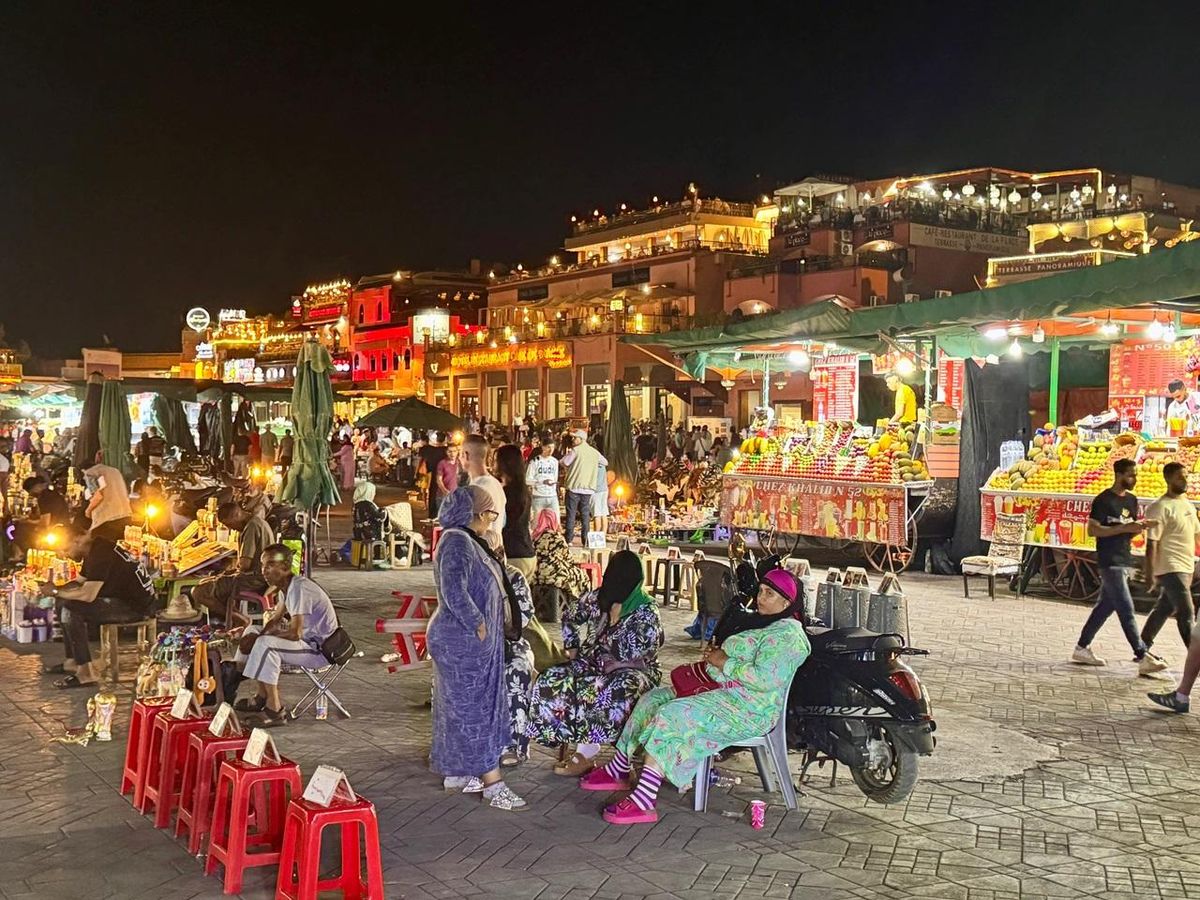 Marrakesch: Souk bei Nacht, Medina-Rundgang. — photo 2 of 15