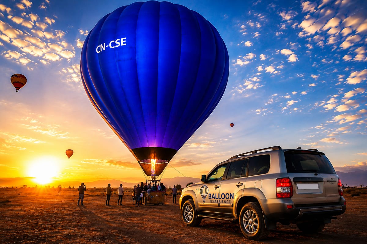 Marrakesch: Ballonfahrt bei Sonnenaufgang, Berberfrühstück & Zertifikat — photo 2 of 15
