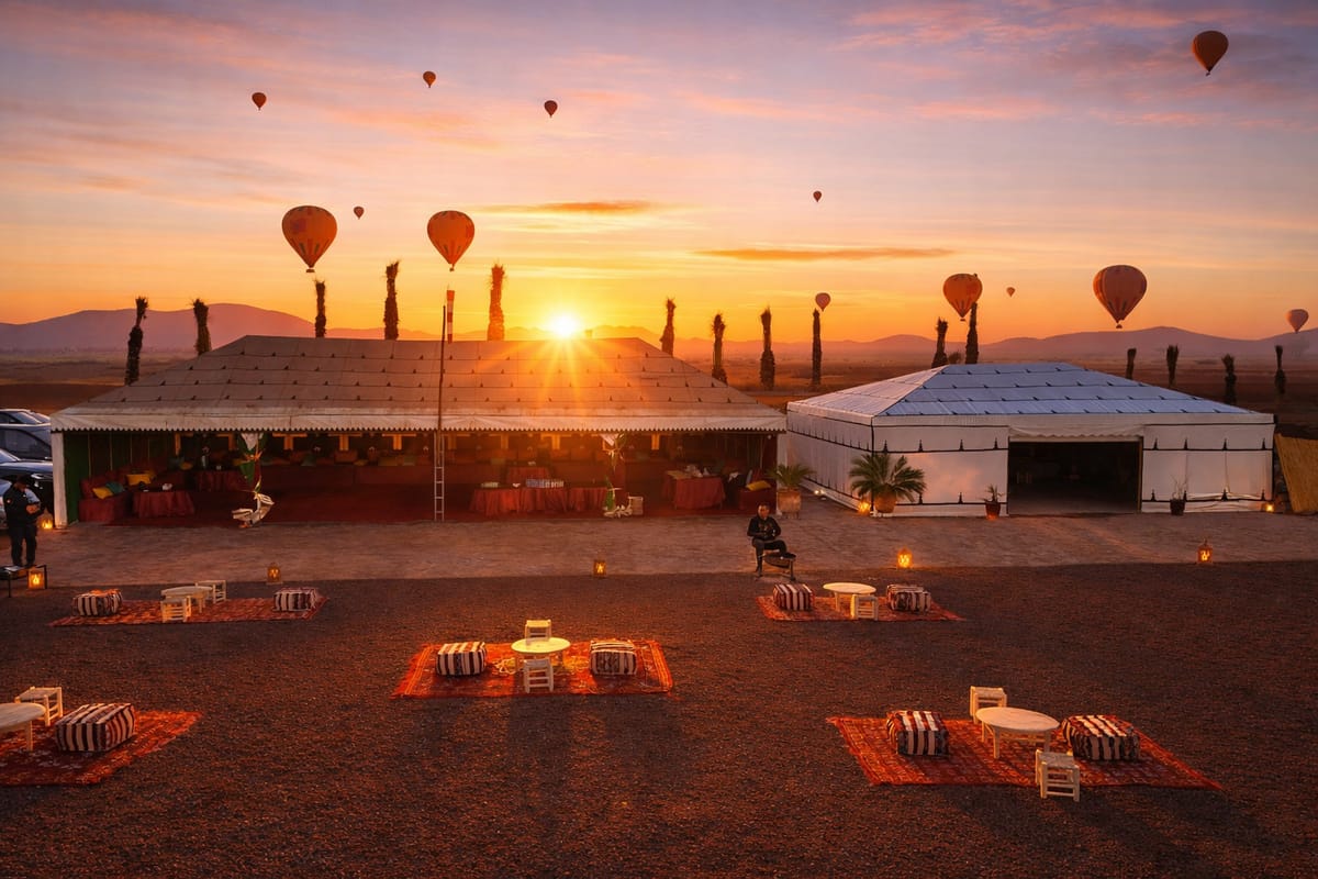 Marrakesch: Heißluftballonfahrt bei Sonnenaufgang mit Frühstück — photo 2 of 15